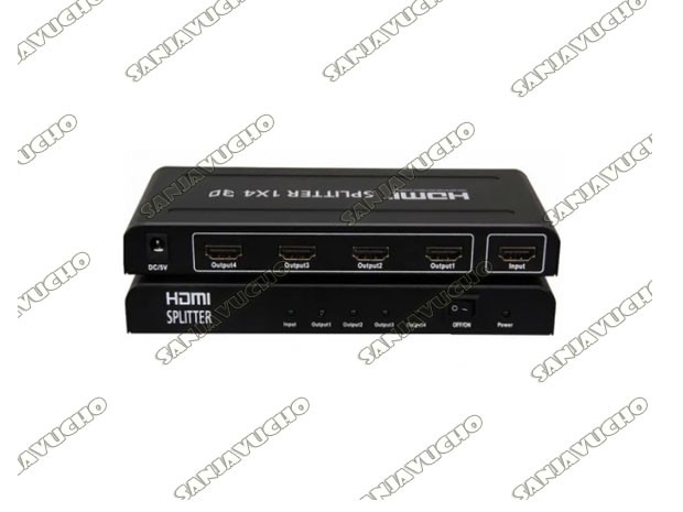 << HDMI SPLITTER 1 a 4 (1080P) SM-C7831